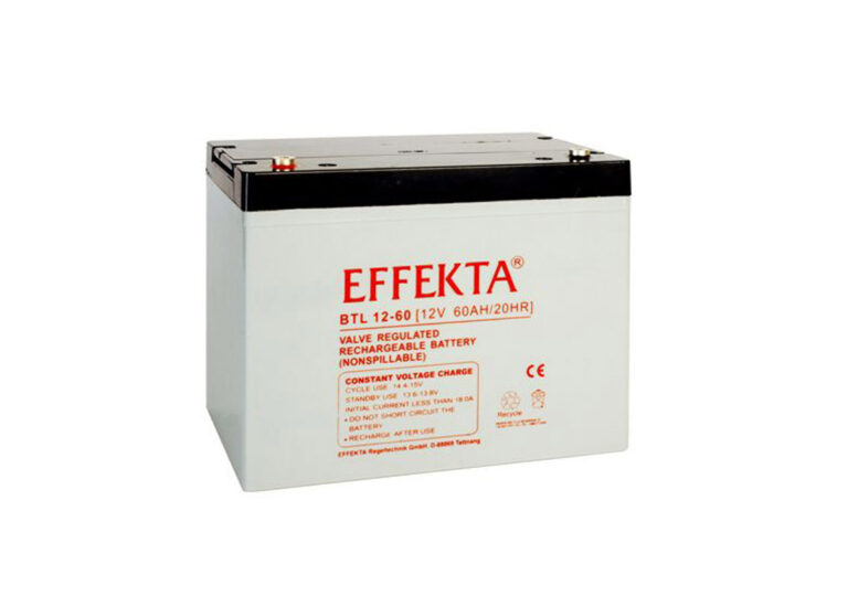 Effekta BTL 12-60 12Volt 60Amper AGM Blei Akku