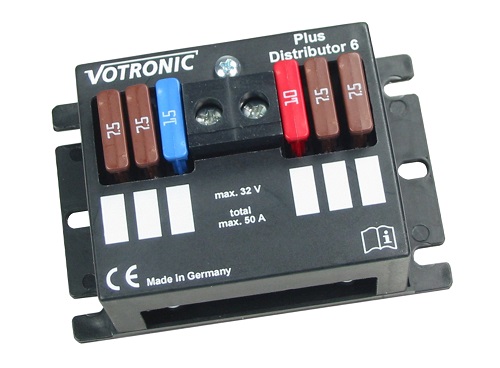 Votronic Plus Distributor 6 - 12V/24V - Verteiler für 6