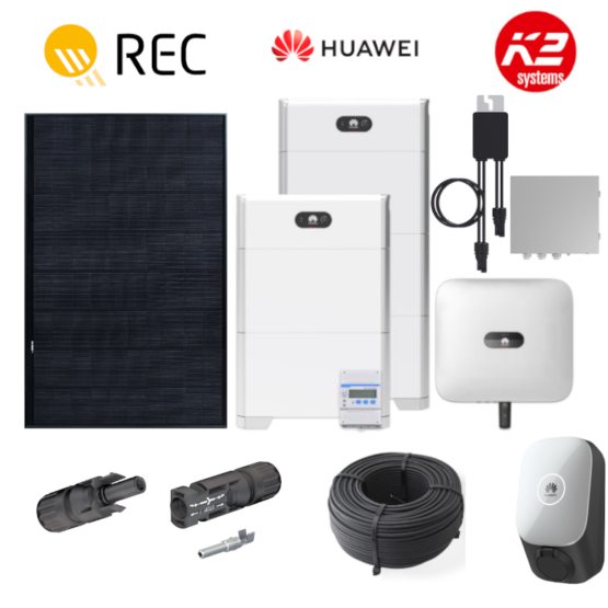 Huawei Photovoltaik Komplettanlage 10 Kwp Mit Speicher ☀️ 5470