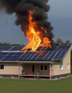 Notabschaltung PV Anlage, Brand, Feuer, Akkus Photovoltaik