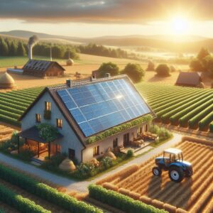 PVGIS, Solarpotenzial, PV-Anlage, Bauernhaus, Sonne