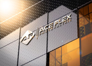 AceFlex Logo Draht und Licht