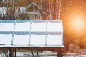 Wieviel Strom produziert eine PV-Anlage im Winter