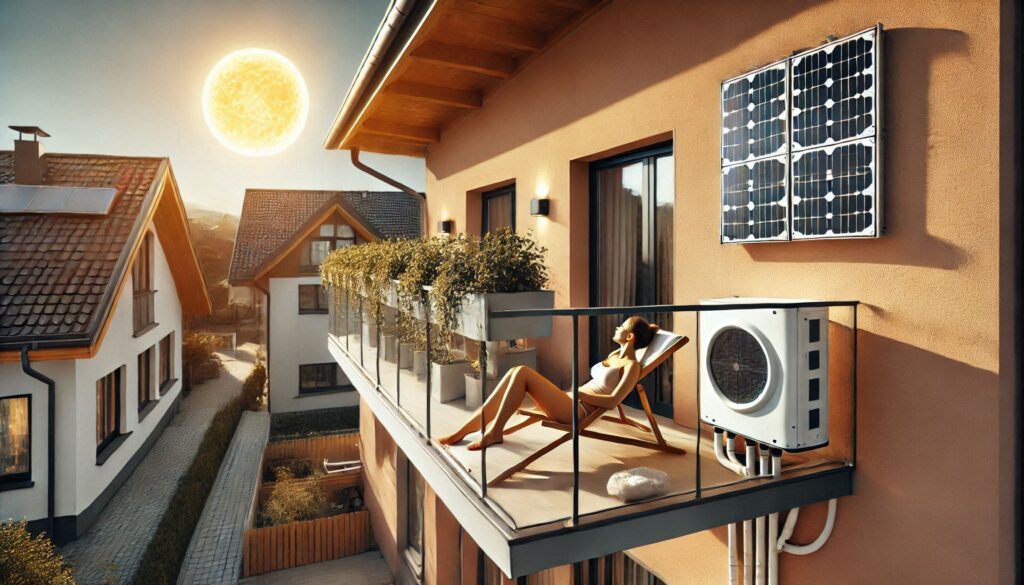 Solar Energie Balkon Titel